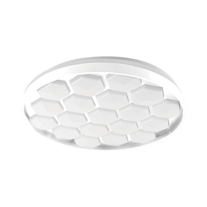 Plafoniera LED 60W rotonda 3000K-6500K CCT con telecomando, bianca, V-TAC VT-8569