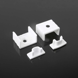 Profilo Lineare in Alluminio per Strip LED 15.7mm, 2 metri, Copertura Opaca, V-TAC VT-8157 - foto 3