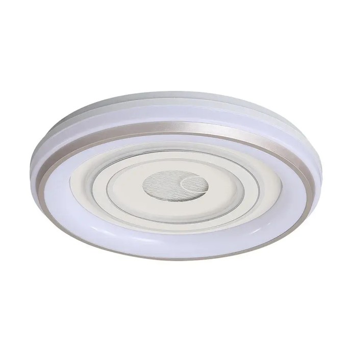 Plafoniera LED 60W CCT 3000K-6500K Rotonda Bianca con Telecomando RF V-TAC VT-84240