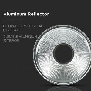 Diffusore in alluminio 120° per campana industriale LED V-TAC VT-9-102 e VT-9-120 - foto 2