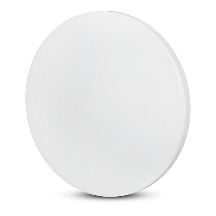 Plafoniera LED rotonda 36W CCT 3000K 4000K 6500K effetto stellato V-TAC VT-8436-S-N