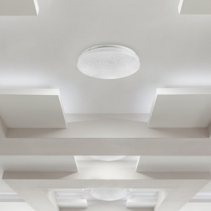 Plafoniera LED rotonda 36W CCT 3000K 4000K 6500K effetto stellato V-TAC VT-8436-S-N - foto 2