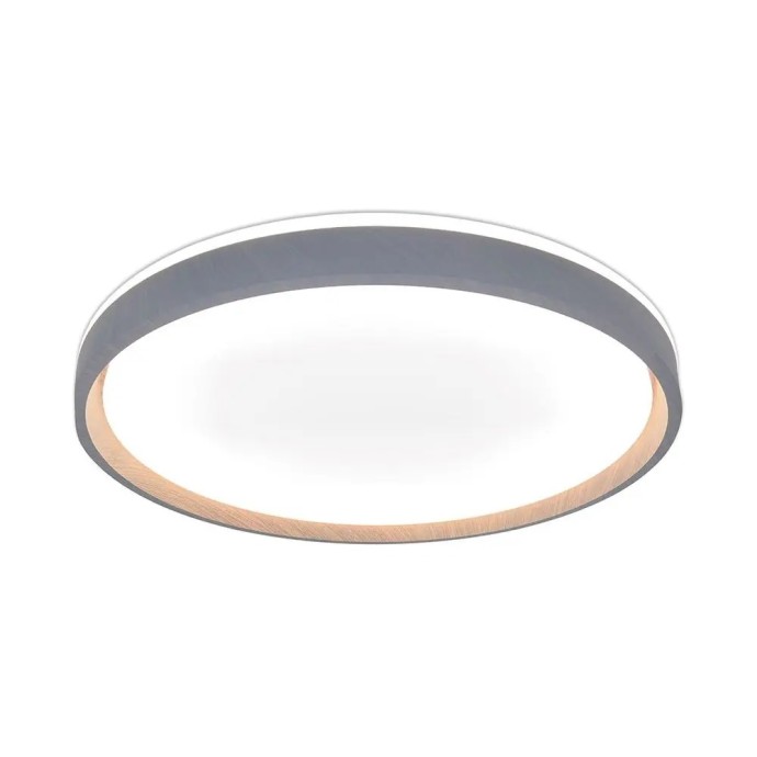 Plafoniera LED 40W CCT 3000K 4000K 6500K con Telecomando Effetto Legno V-TAC VT-85035