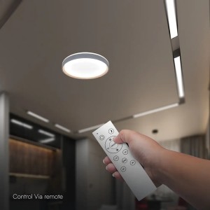 Plafoniera LED 40W CCT 3000K 4000K 6500K con Telecomando Effetto Legno V-TAC VT-85035 - foto 5