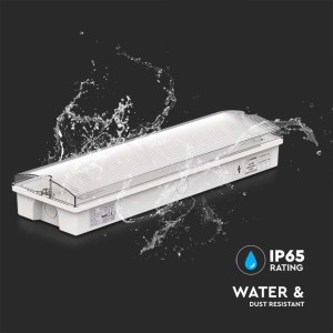 Lampada LED di emergenza 3W 6400K IP65 autonomia 3h V-TAC VT-996 - foto 5