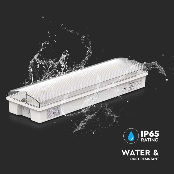 Lampada LED di emergenza 3W 6400K IP65 autonomia 3h V-TAC VT-996