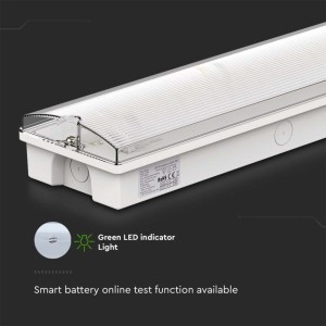 Lampada LED di emergenza 3W 6400K IP65 autonomia 3h V-TAC VT-996 - foto 7