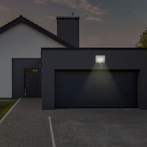 Faro LED 50W 3000K IP65 con Sensore PIR e Crepuscolare Bianco V-TAC VT-50-S-W - foto 5