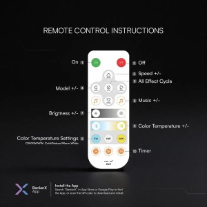 Controller Smart WiFi per Strip LED CCT DC5-24V 2A con Telecomando RF V-TAC - foto 6