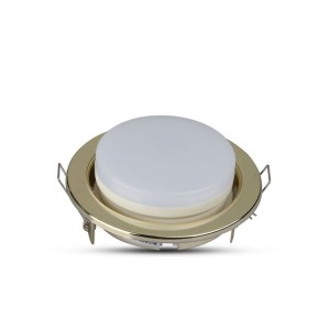 Portafaretto LED da Incasso Rotondo GX53 Oro Ø105 mm IP20 V-TAC VT-715-G - foto 7