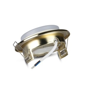 Portafaretto LED da Incasso Rotondo GX53 Oro Ø105 mm IP20 V-TAC VT-715-G - foto 9