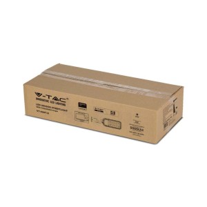 Armatura Stradale LED 50W 6500K IP65 con Sensore, Chip Samsung, Grigio - V-TAC PRO - foto 4