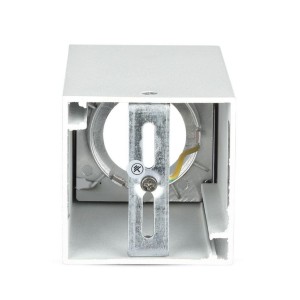 Portafaretto LED da Plafone Quadrato GU10 Bianco Riflettore Oro Rosa V-TAC VT-882-Q - foto 10