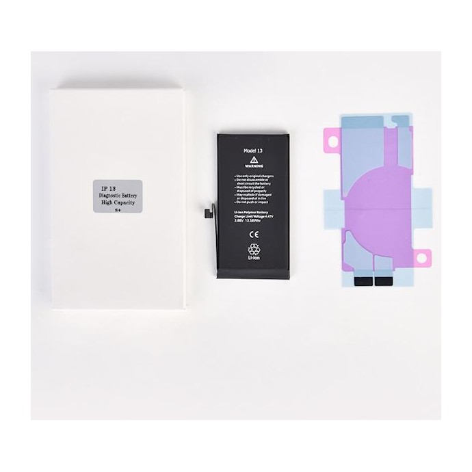 IP 13 Batteria Diagnostica Alta Capacità 3500mAh Nero S+