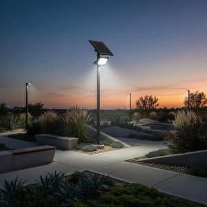Faro LED Solare 30W con Sensore PIR e Telecomando CCT 4000K+6000K IP65 V-TAC VT-432CCT - foto 2
