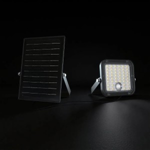 Faro LED Solare 30W con Sensore PIR e Telecomando CCT 4000K+6000K IP65 V-TAC VT-432CCT - foto 13