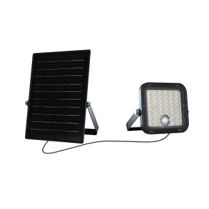 Faro LED solare 10W 4000K/6000K con telecomando e sensore PIR IP65 nero V-TAC VT-411CCT - foto 17