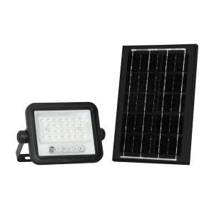 Faro LED solare 30W con...