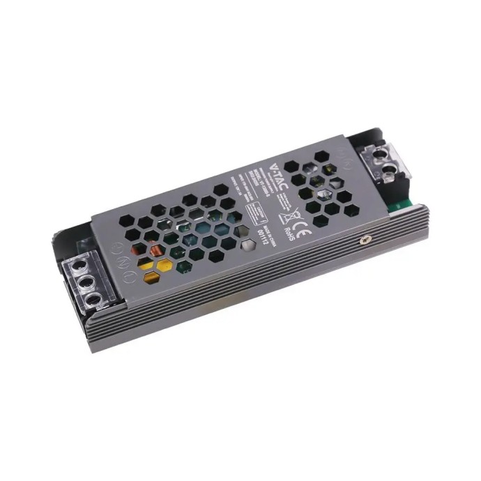 Alimentatore LED Slim 60W 12V 5A IP20 in Metallo V-TAC VT-13060-S