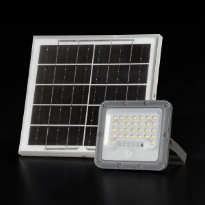Faro LED solare 10W 6000K IP65 con telecomando e sensore PIR grigio V-TAC VT-44048 - foto 11