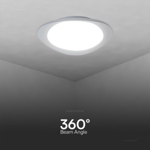 Plafoniera LED 40W rotonda CCT 3000-6500K con telecomando bianca 450mm V-TAC VT-8567 - foto 7