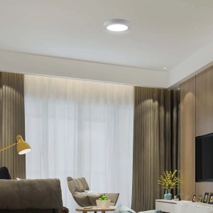 Plafoniera LED rotonda 24W 3000K bianco caldo, chip Samsung, V-TAC VT-60024 - foto 2