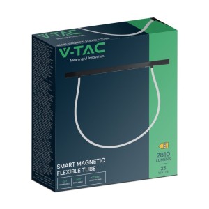 Tubo LED Flessibile per Binario Magnetico 23W 48V Nero CCT 3in1 V-TAC VT-42024 - foto 3