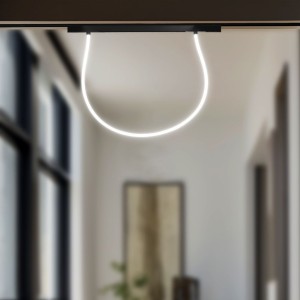 Tubo LED Flessibile per Binario Magnetico 23W 48V Nero CCT 3in1 V-TAC VT-42024 - foto 4