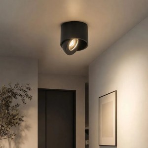 Faretto LED COB 18W CCT 3000K 4000K 6500K nero IP44 orientabile V-TAC VT-110018CCT - foto 3