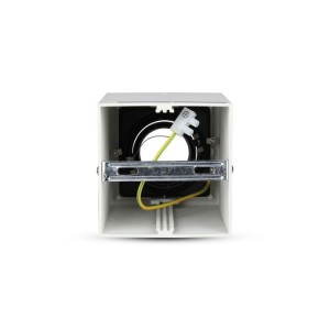 Portafaretto LED Quadrato da Plafone GU10 e GU5.3 Bianco Orientabile V-TAC VT-797-WH - foto 4