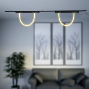 Tubo LED Flessibile da Binario Magnetico 48V 11W Nero CCT V-TAC VT-42112 - foto 2
