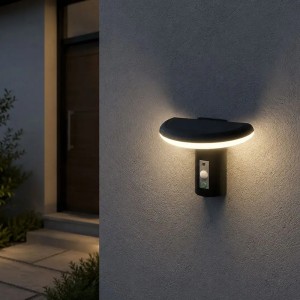 Applique LED Solare da Esterno 2W 3000K IP54 con Sensore PIR Nera V-TAC VT-81018 - foto 3