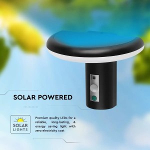 Applique LED Solare da Esterno 2W 3000K IP54 con Sensore PIR Nera V-TAC VT-81018 - foto 11