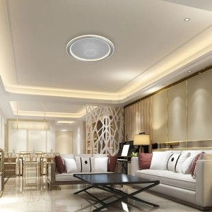 Lampadario LED 50W CCT 3000K 4000K 6500K Grigio con Telecomando V-TAC VT-84031 - foto 4