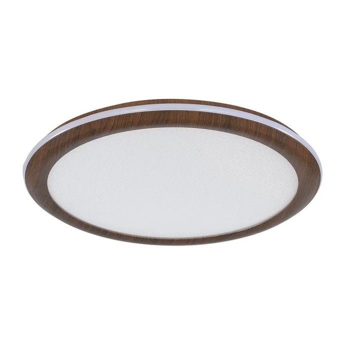Plafoniera LED 36W CCT 3000K-6500K Ø410mm effetto legno dimmerabile V-TAC VT-7738