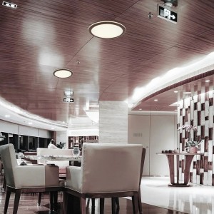 Plafoniera LED 36W CCT 3000K-6500K Ø410mm effetto legno dimmerabile V-TAC VT-7738 - foto 4