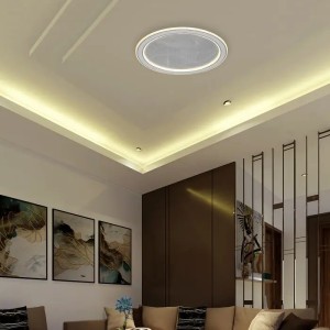 Lampadario LED 50W CCT 3000K 4000K 6500K Grigio con Telecomando V-TAC VT-84032 - foto 6