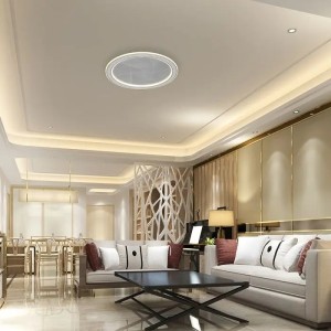 Lampadario LED 50W CCT 3000K 4000K 6500K Grigio con Telecomando V-TAC VT-84032 - foto 9