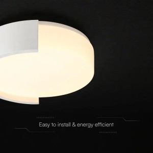 Plafoniera LED 63W CCT 3000K 4000K 6000K Rotonda Ø550 Dimmerabile V-TAC VT-84036 - foto 11