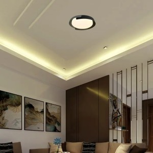 Lampadario LED 48W Rotondo CCT 3000K 4000K 6000K Grigio con Telecomando V-TAC VT-84020 - foto 10