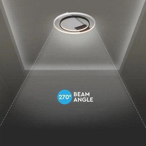 Plafoniera LED rotonda 36W CCT 3000K-6500K dimmerabile con telecomando V-TAC VT-7736 - foto 7