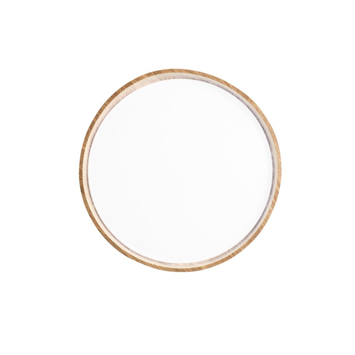 Plafoniera LED 36W CCT 3000-4000-6500K effetto legno Ø 48 cm Madera Luce Ambiente e Design
