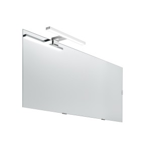 Applique da specchio LED 5W 4000K cromo IP44 Intec SACS per bagno - foto 3