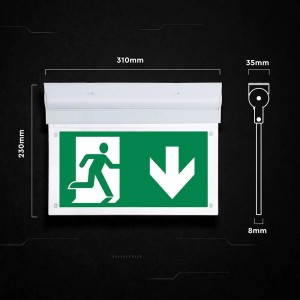 V-TAC PRO Lampada LED di Emergenza 2 W CREE 3 h IP20 - foto 4