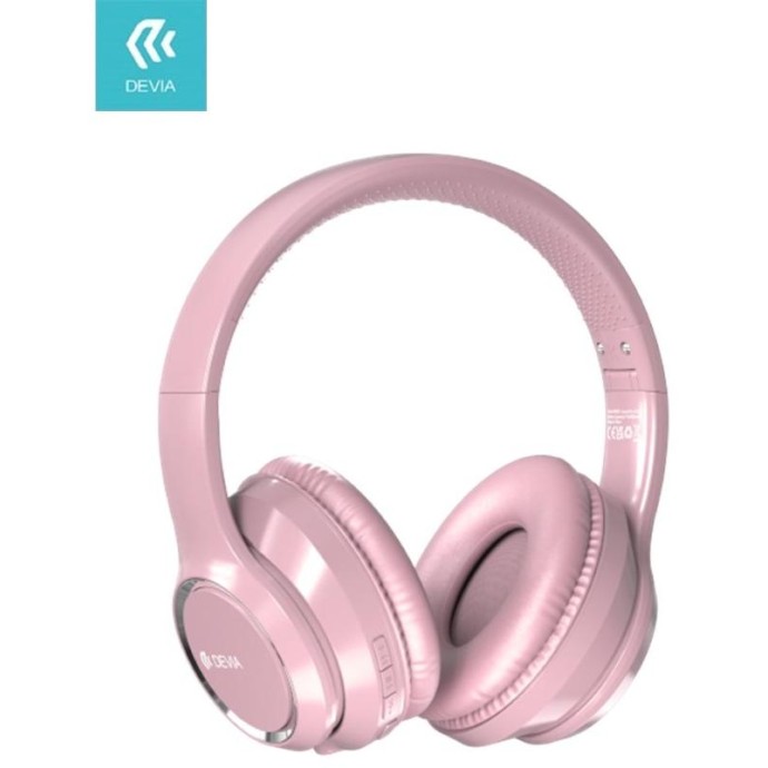 Cuffia wireless V2 EM039 bluetooth V. 5.2 ricaricabile Rosa Cuffia wireless V2 EM039 bluetooth V. 5.2 ricaricabile Rosa