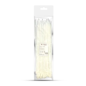 V-TAC Fascette per Cavi 4,5x350 mm Bianche, 100 pezzi - foto 2