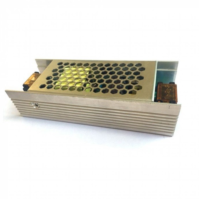 Slim Metal Power Supply 75W 12V 6A with 1 Output 130x50x31mm IP20