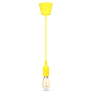 E27 Pendant Holder Yellow