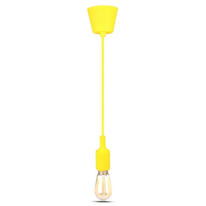 E27 Pendant Holder Yellow