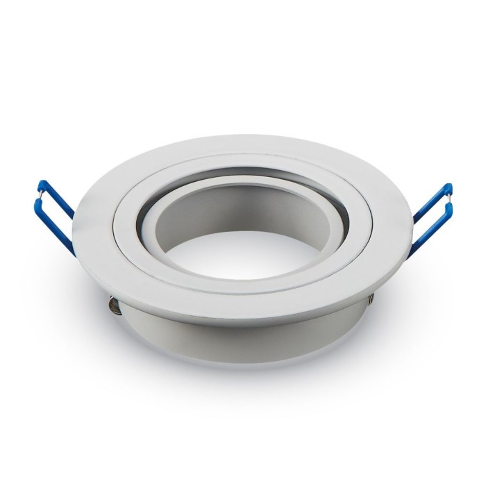 1*GU10 Fitting Round White